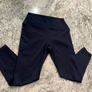 Navy leggings